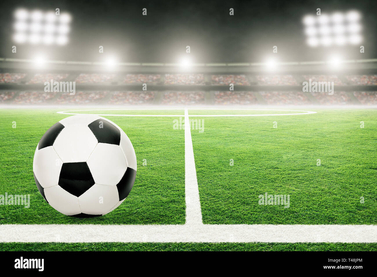 Soccer Stadium Crowd Background