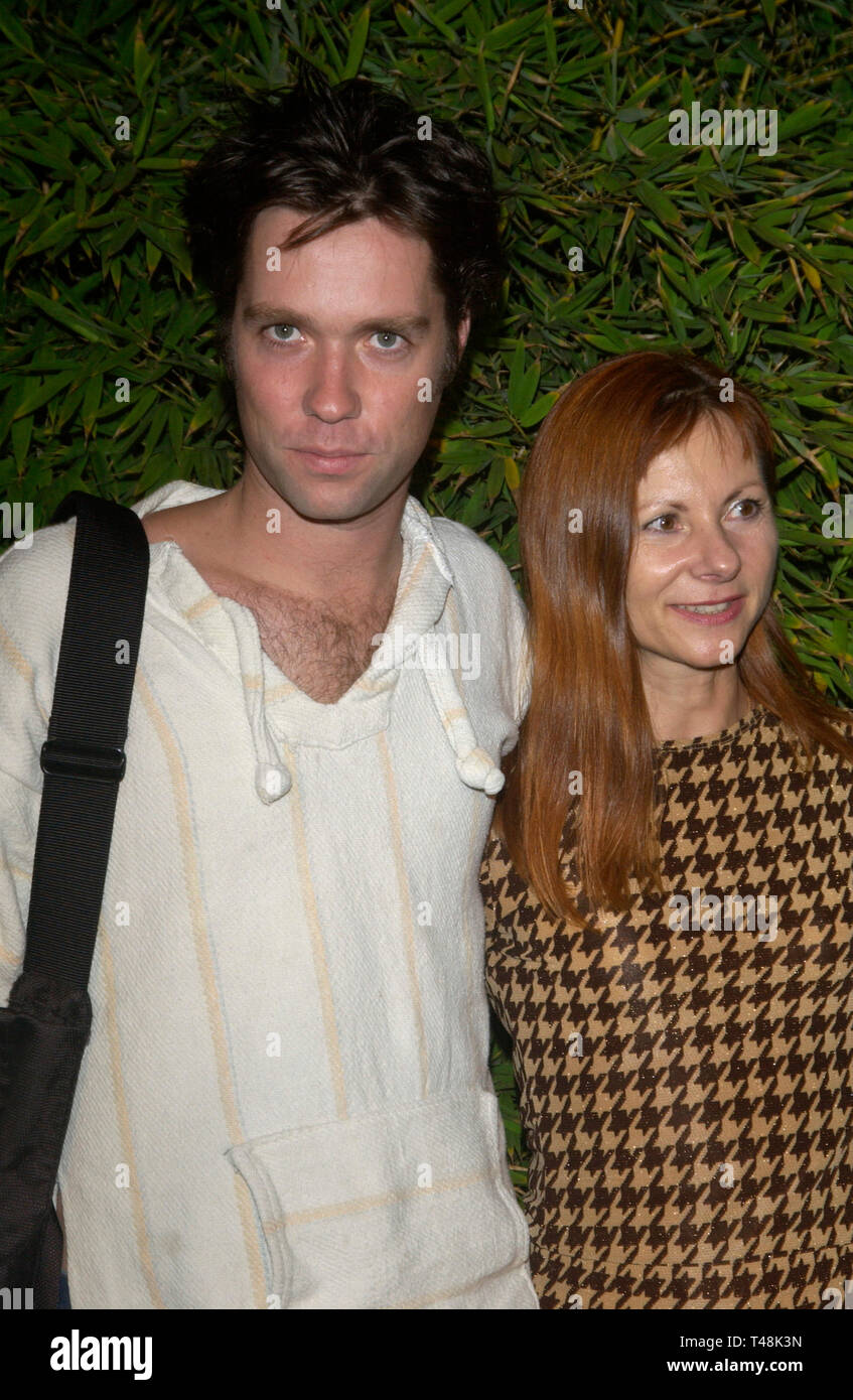 LOS ANGELES, CA. September 28, 2003: Actor RUFUS WAINWRIGHT & date at ...