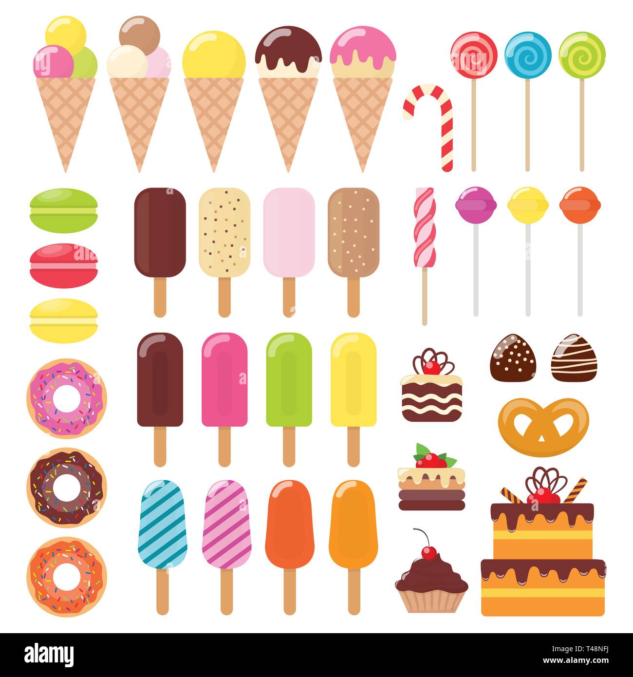 Sweet Treats Stock Illustration - Download Image Now - Candy, Logo, Sweet  Food - iStock
