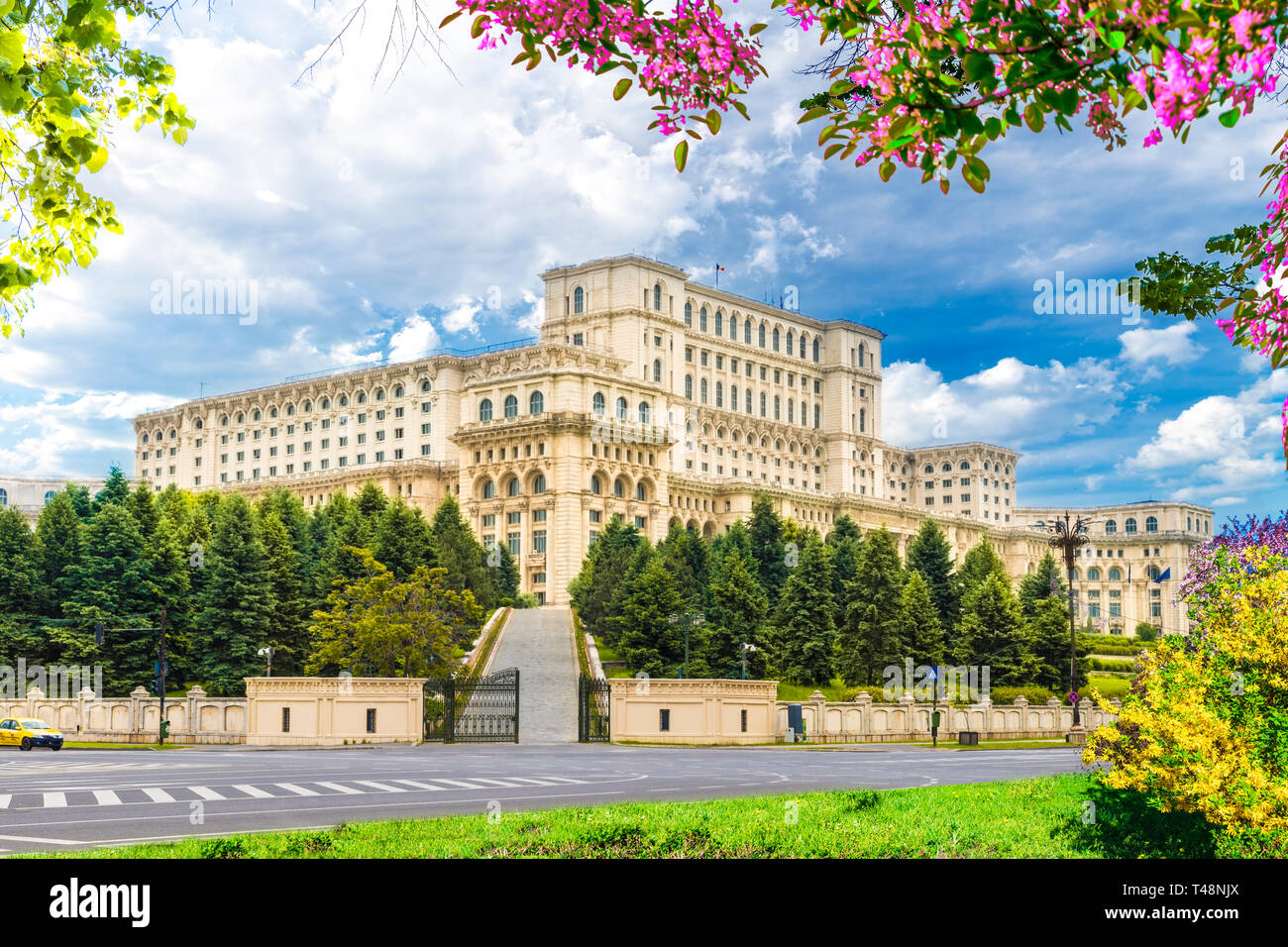 The Palace of the Parliament, Bucharest, Romania. Stock Photo