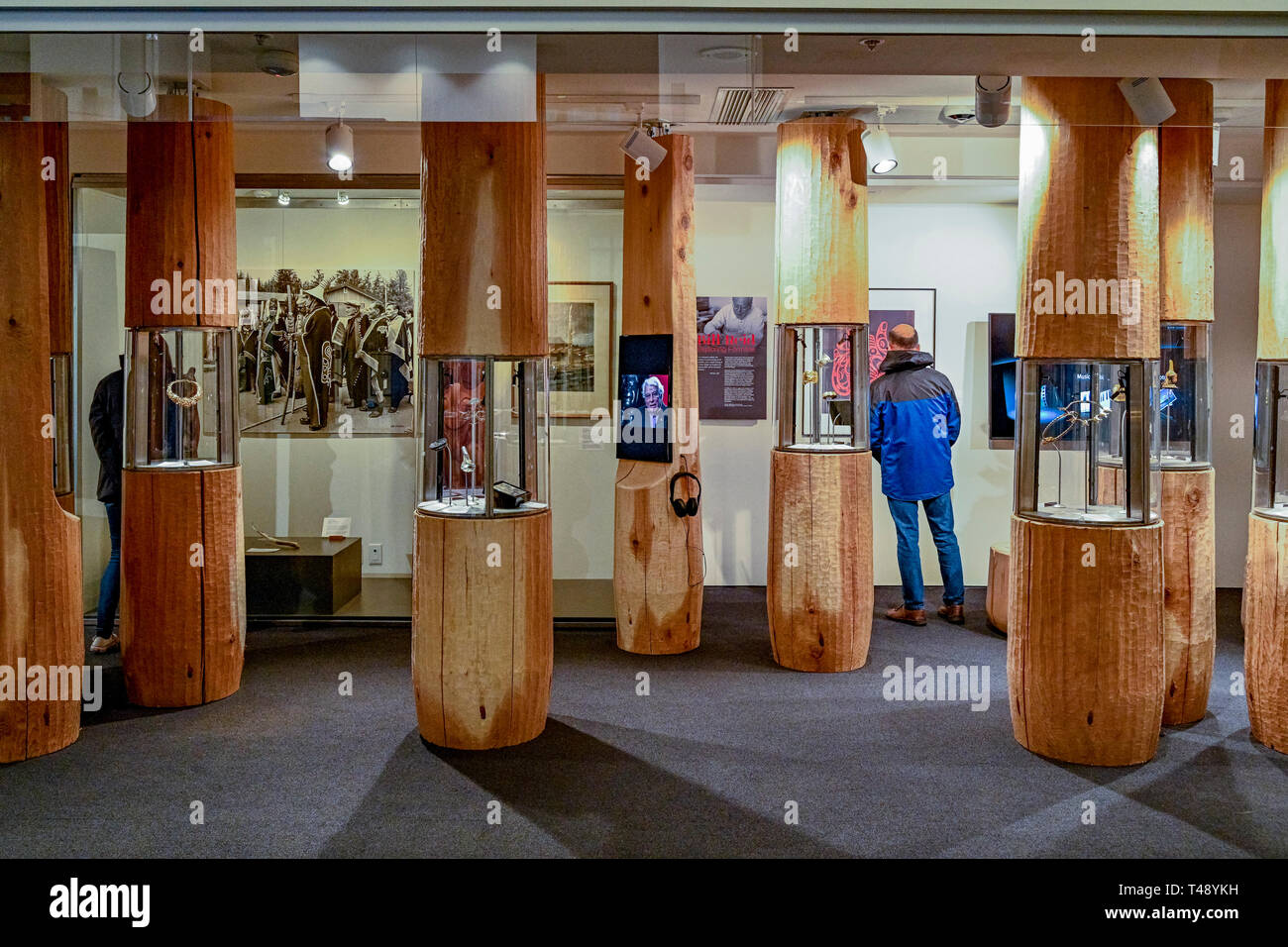 Jewellery display cases, Bill Reid Gallery of Northwest Coast Art