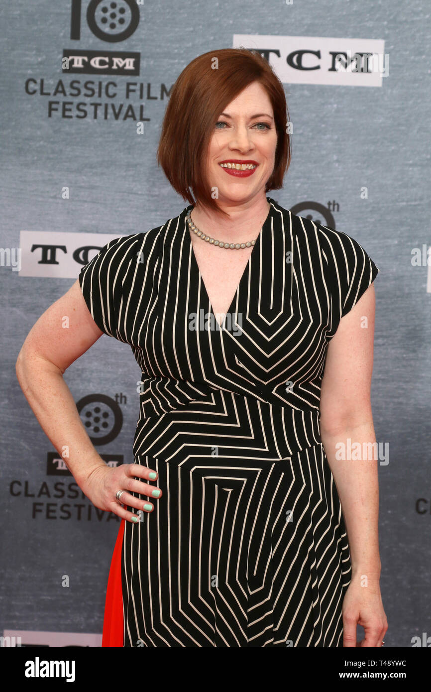 April 11, 2019 - Los Angeles, CA, USA - LOS ANGELES - APR 11:  Genevieve McGillicuddy at the 2019 TCM Classic Film Festival Gala - ''When Harry Met Sally'' at the TCL Chinese Theater IMAX on April 11, 2019 in Los Angeles, CA (Credit Image: © Kay Blake/ZUMA Wire) Stock Photo