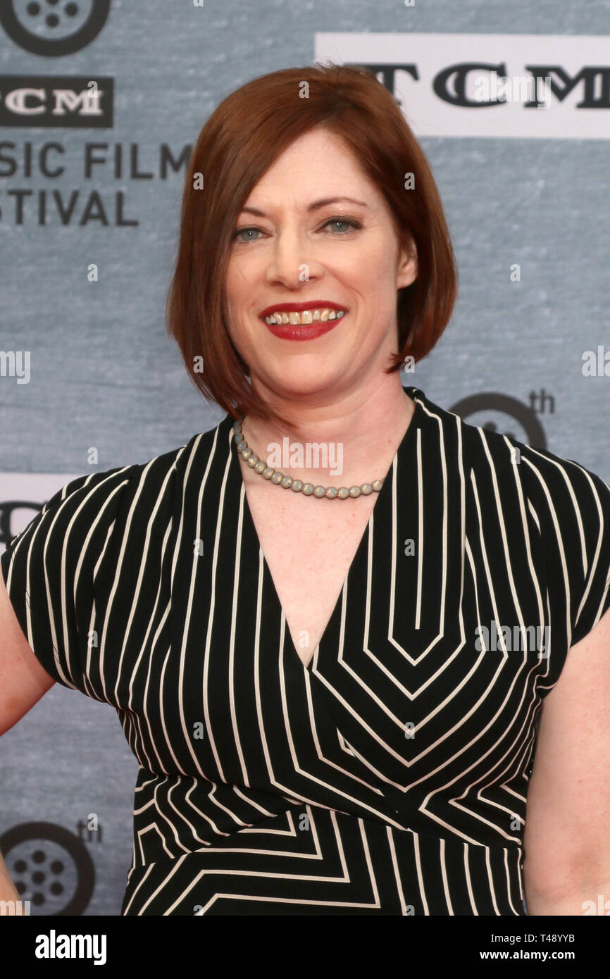 April 11, 2019 - Los Angeles, CA, USA - LOS ANGELES - APR 11:  Genevieve McGillicuddy at the 2019 TCM Classic Film Festival Gala - ''When Harry Met Sally'' at the TCL Chinese Theater IMAX on April 11, 2019 in Los Angeles, CA (Credit Image: © Kay Blake/ZUMA Wire) Stock Photo