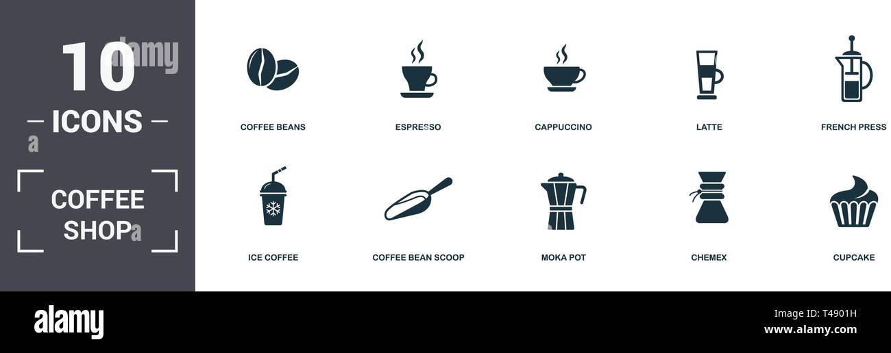 https://c8.alamy.com/comp/T4901H/coffe-shop-set-icons-collection-includes-simple-elements-such-as-coffee-beans-espresso-cappuccino-latte-french-press-coffee-bean-scoop-and-moka-T4901H.jpg