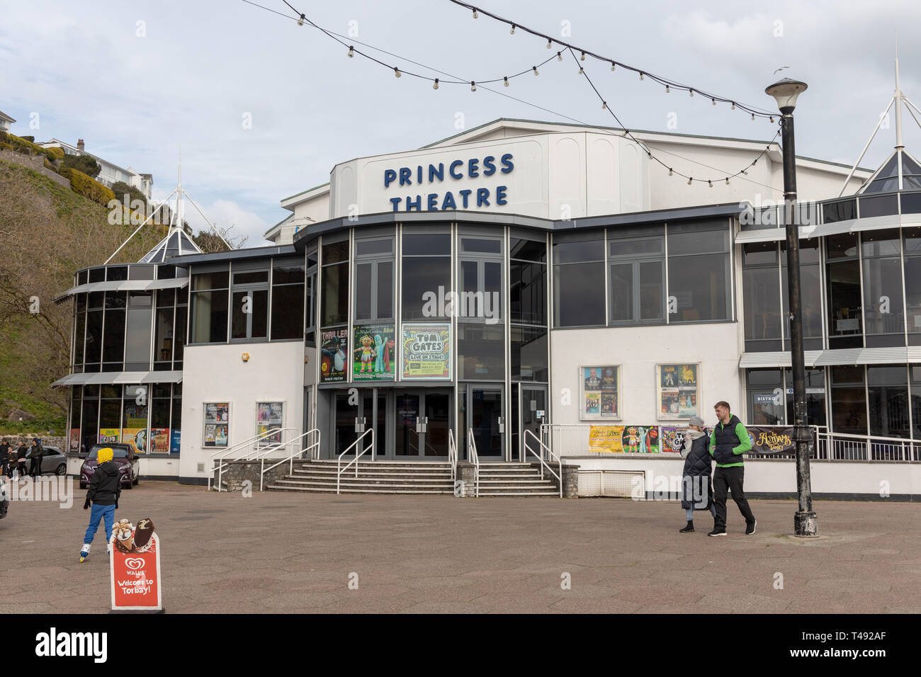 Princess Theatre, Torquay, Devon Stock Photo Alamy