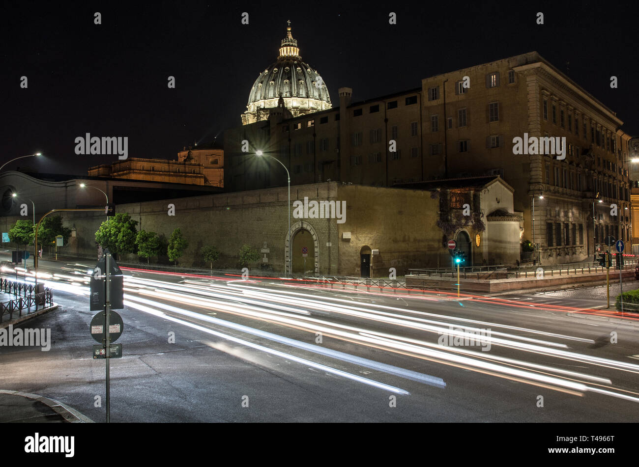 Vatican Street view Stock Photo