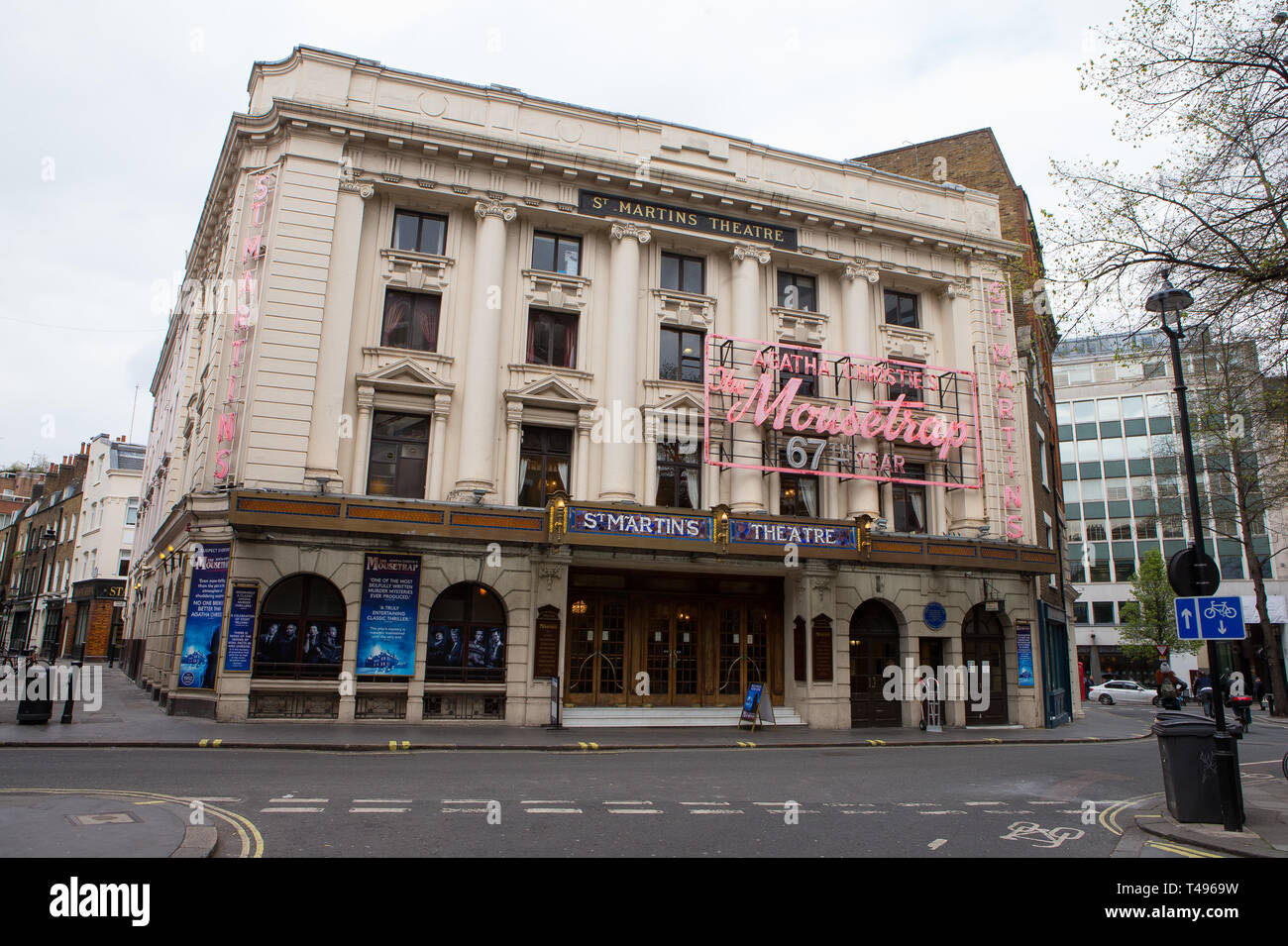 Agatha Christie's The Mousetrap at the St. Martin's Theatre, West St ...