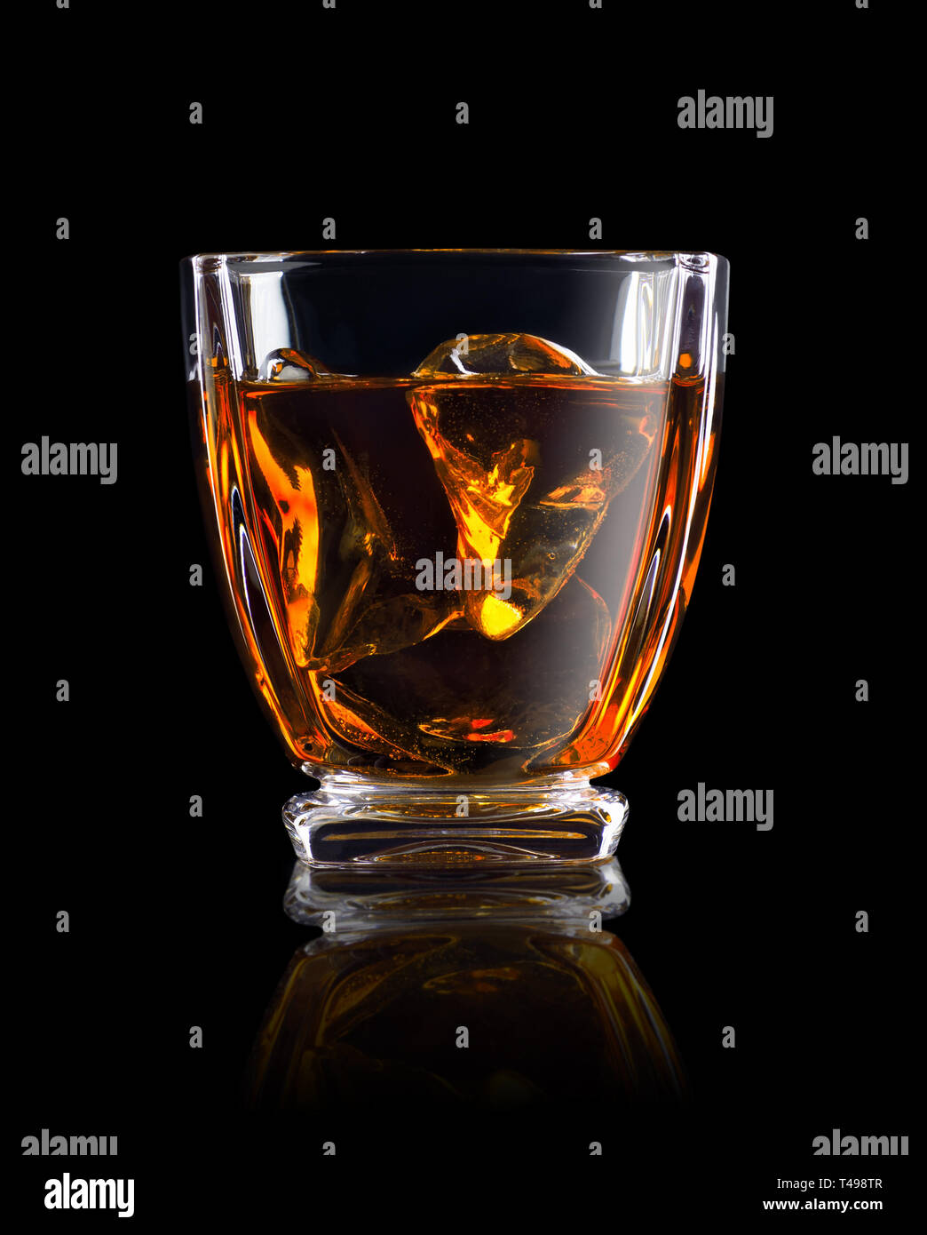 whiskey in glass Stock Photo Alamy