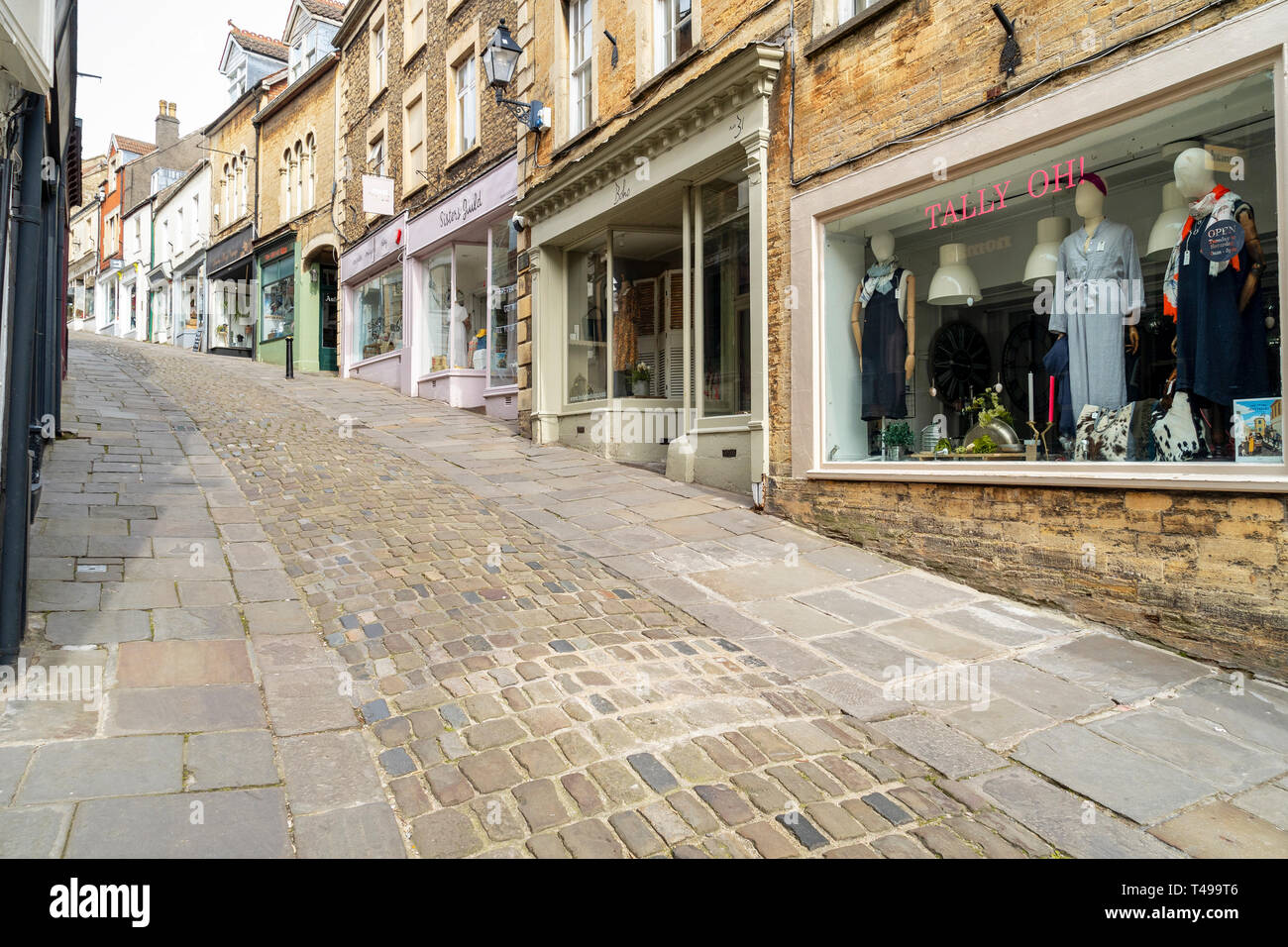 Catherine Hill in Frome Somerset UK Stock Photo Alamy