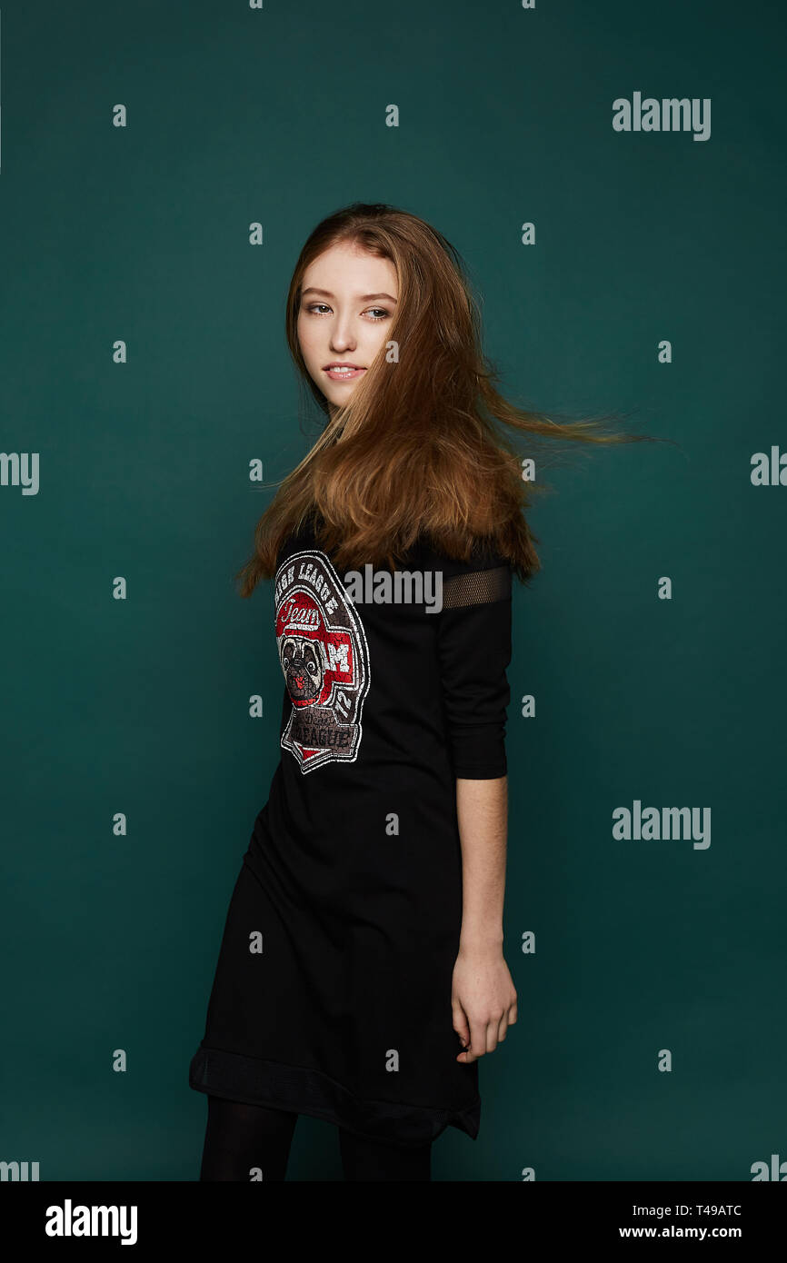 girls black fashion boots