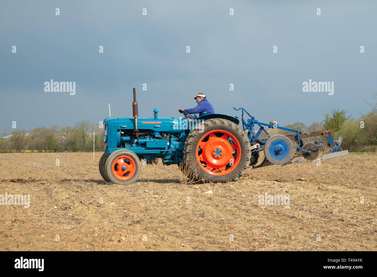 Fordson Super Major tractor Stock Photo