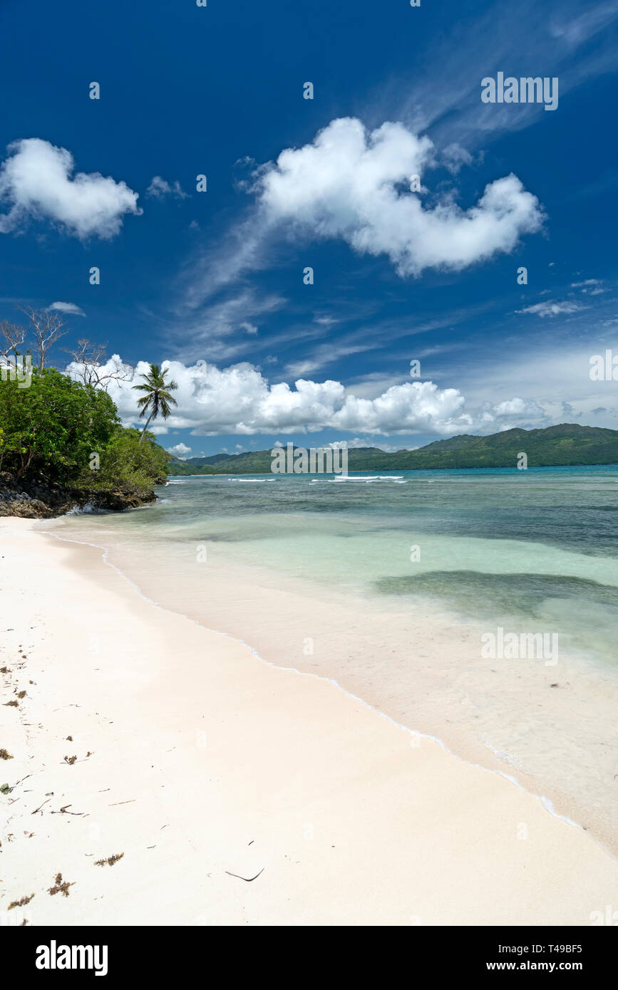 Tropical Caribbean beach 'Playita' in the Dominican Republic Stock Photo