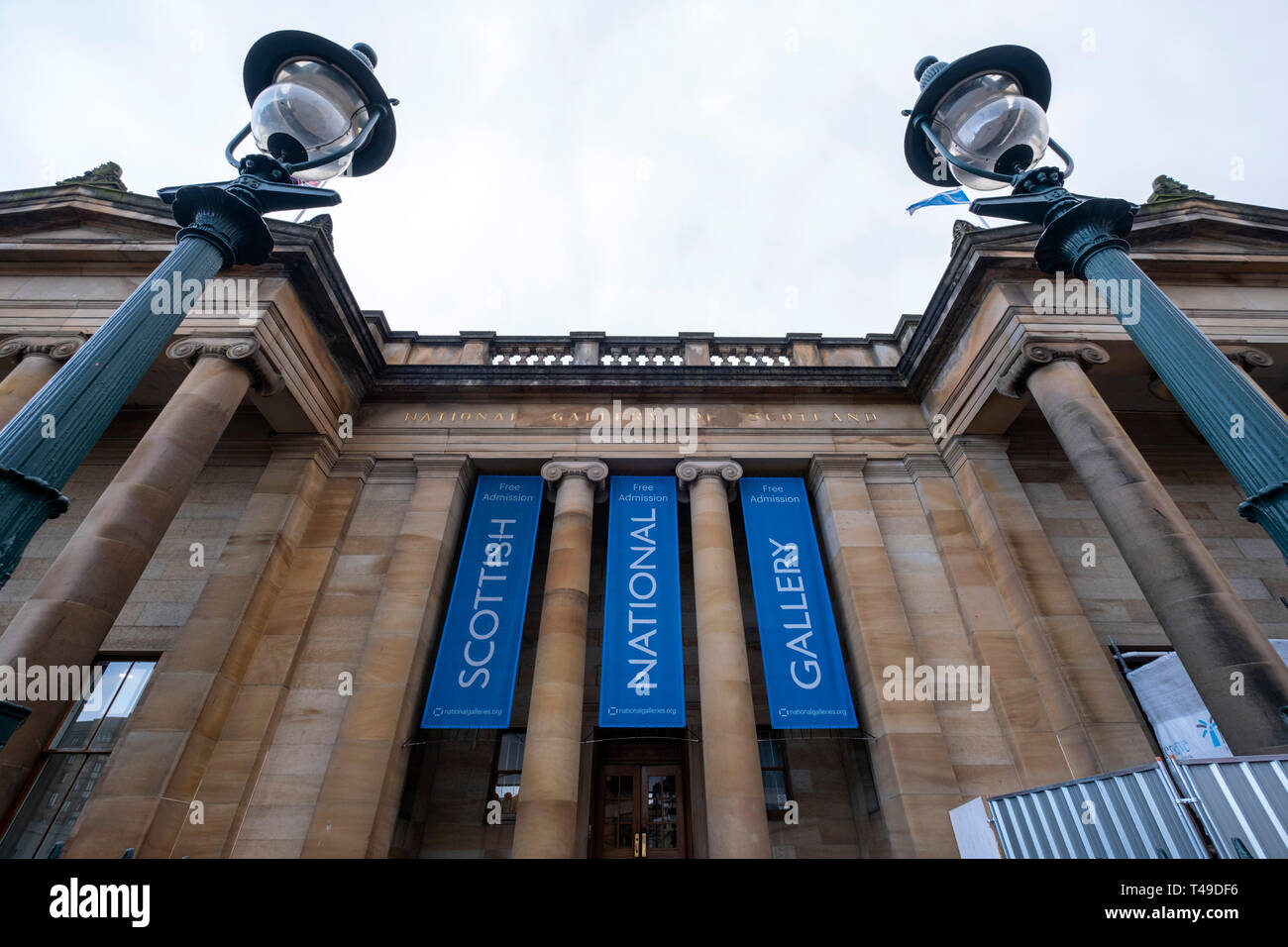 Scottish National Gallery art museum, Edinburgh, Scotland, United Kingdom, Europe Stock Photo