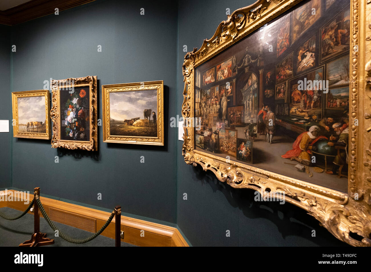 Scottish National Gallery art museum, Edinburgh, Scotland, United Kingdom, Europe Stock Photo