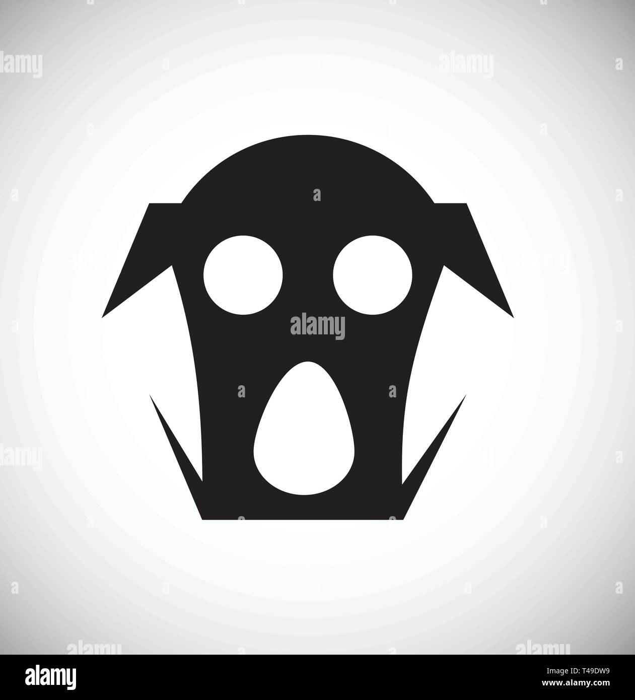 Masks icon on background for graphic and web design. Simple vector sign ...
