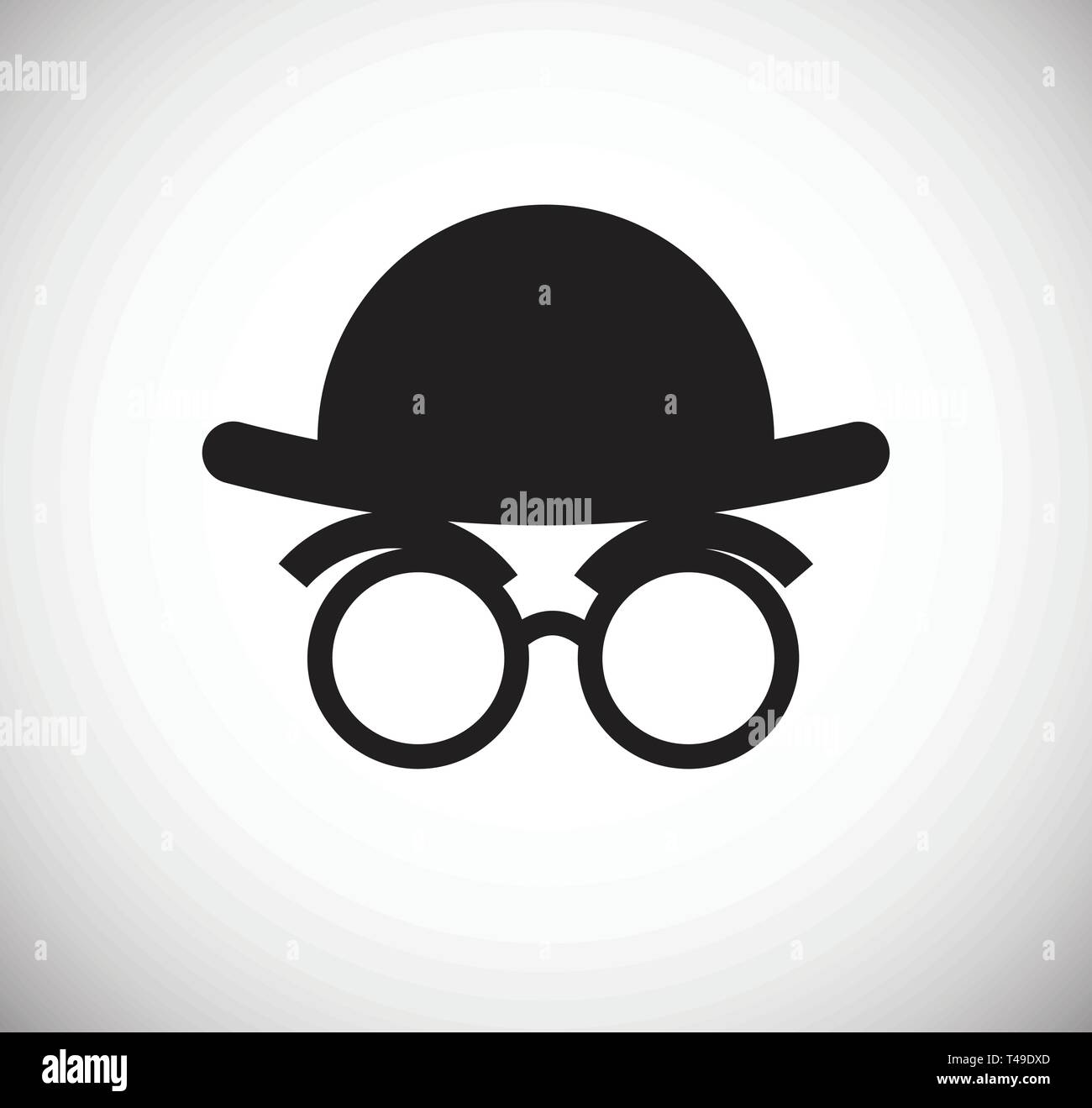 Masks icon on background for graphic and web design. Simple vector sign ...