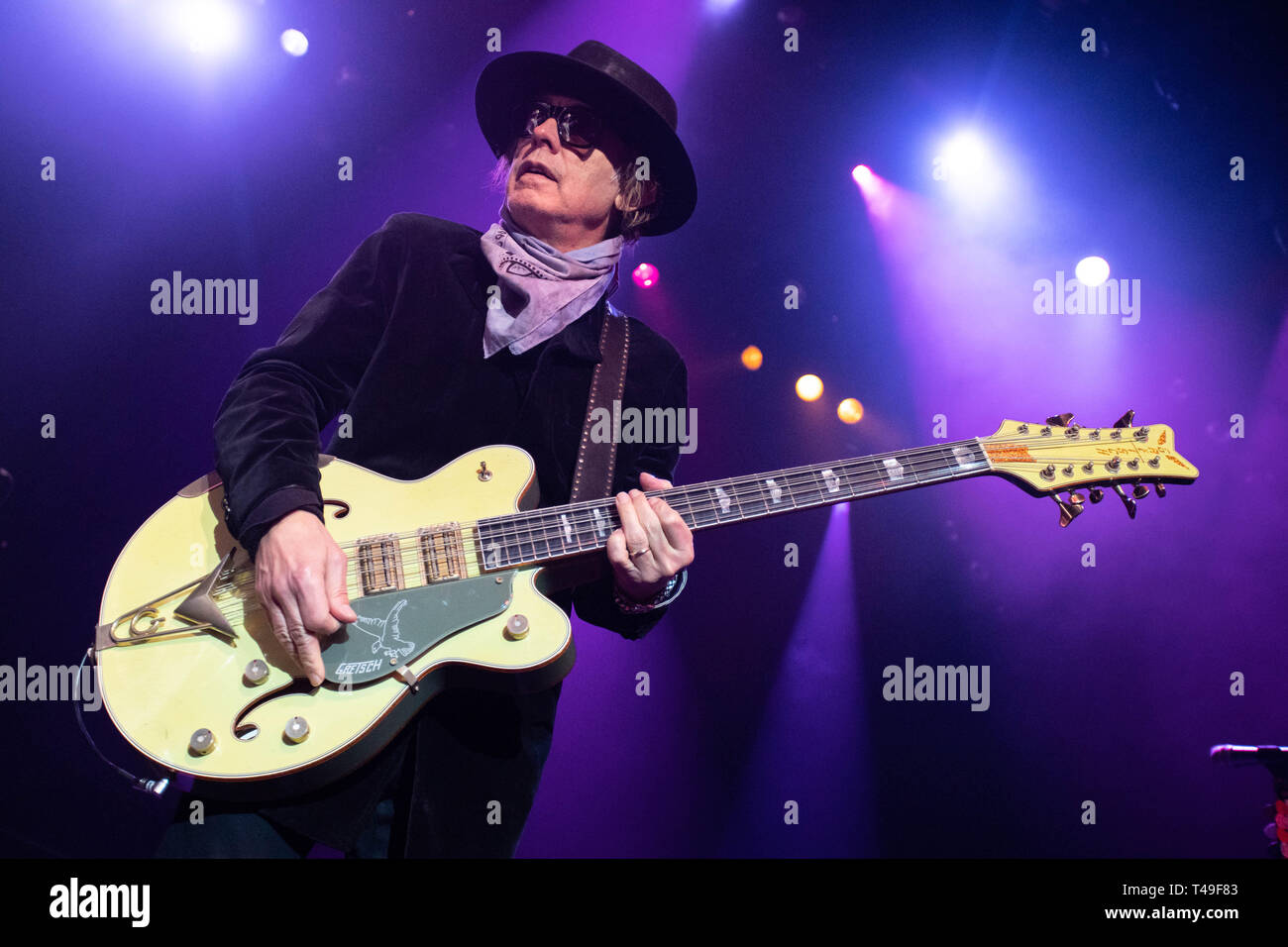 American rock band Cheap Trick performing at Molson Canadian Theatre at the Hard Rock Casino Vancouver in Coquitlam, BC on December 28th, 2018 Stock Photo