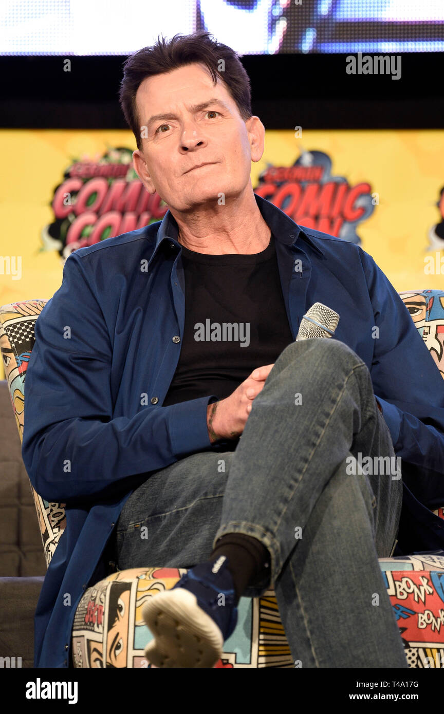 Charlie Sheen at the 5th German Comic Con Dortmund 2019 in the