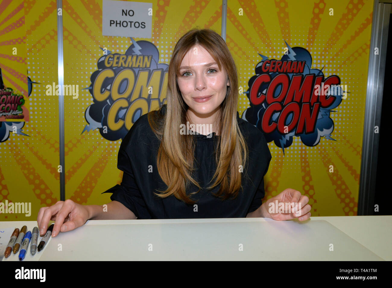 Dortmund, Deutschland. 13th Apr, 2019. Elizabeth Olsen at the 5th
