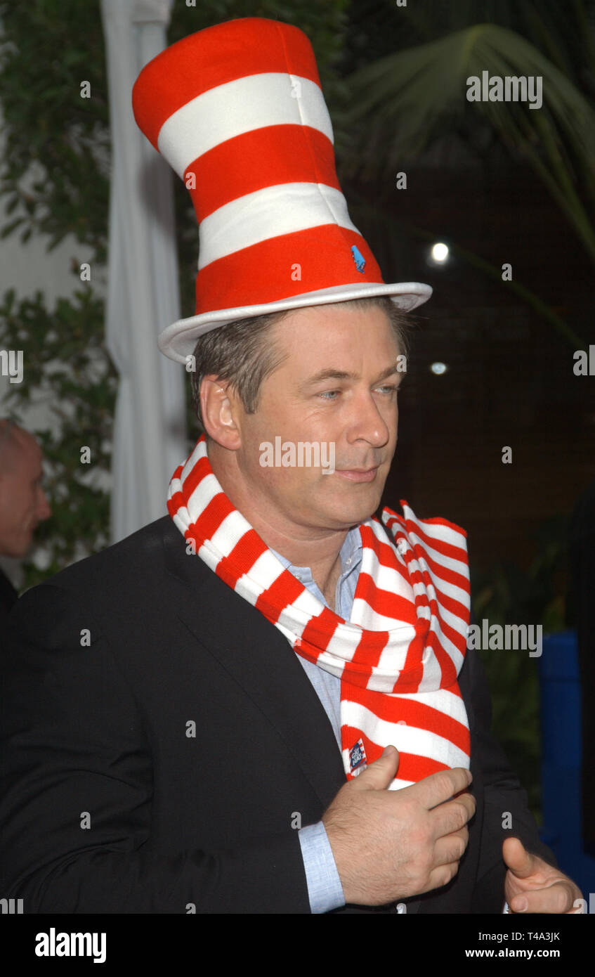 LOS ANGELES, CA. November 08, 2003: Actor ALEC BALDWIN at the world premiere, in Hollywood, of his new movie Dr. Suess' The Cat in the Hat. Stock Photo