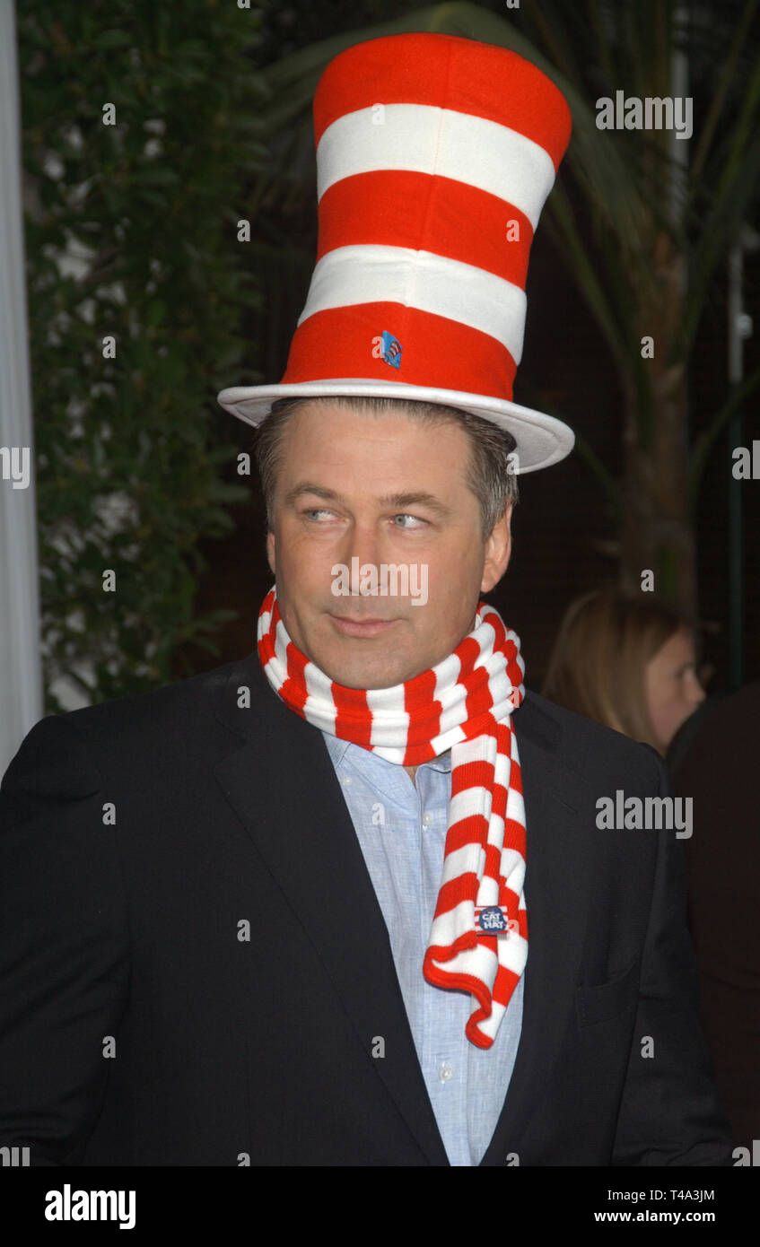 LOS ANGELES, CA. November 08, 2003: Actor ALEC BALDWIN at the world premiere, in Hollywood, of his new movie Dr. Suess' The Cat in the Hat. Stock Photo
