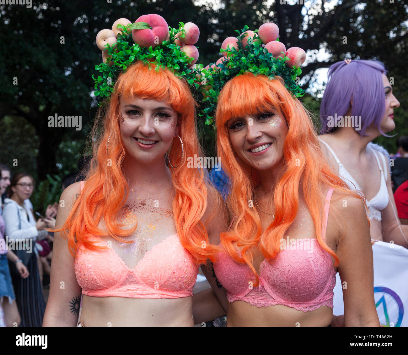 Sydney Gay and Lesbian Mardi Gras 2019, NSW, Australia Stock Photo