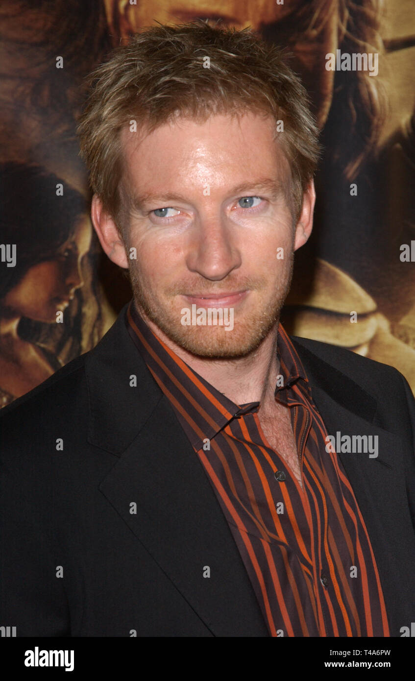 LOS ANGELES, CA. December 03, 2003: DAVID WENHAM at the USA premiere of his new movie The Lord of the Rings: The Return of the King, in Los Angeles. Stock Photo