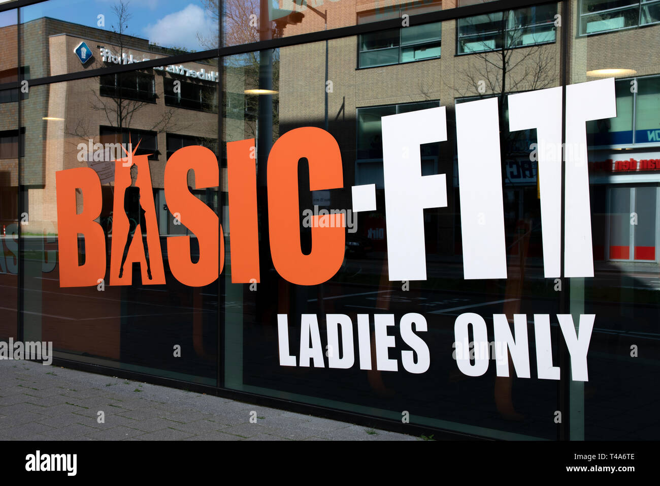 Billboard Basic-Fit Ladies Only At The Europaboulevard Amsterdam Netherlands 2019 Stock Photo Alamy