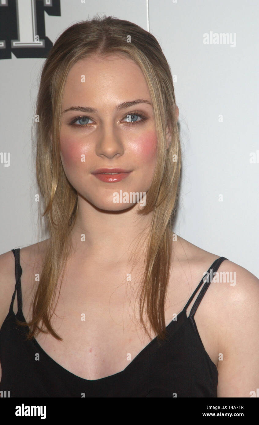 LOS ANGELES, CA. December 07, 2003: Actress EVAN RACHEL WOOD at the Los ...