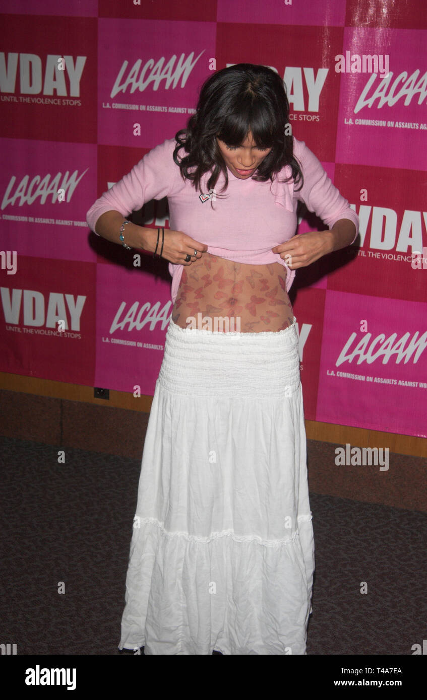 LOS ANGELES, CA. February 24, 2003: Actress ROSARIO DAWSON at the V-Day