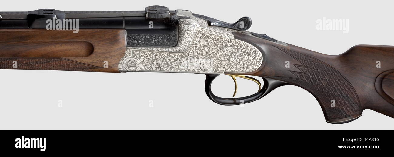 A Krieghoff Primus Rifle Shotgun Combination Cal 16 70 And 7 X 65 R No Mirror Like Bores Made From Bohler Antinit German Nitro Proof Mark 7 70 Barrel Length 63 Cm Folding Rear Sight