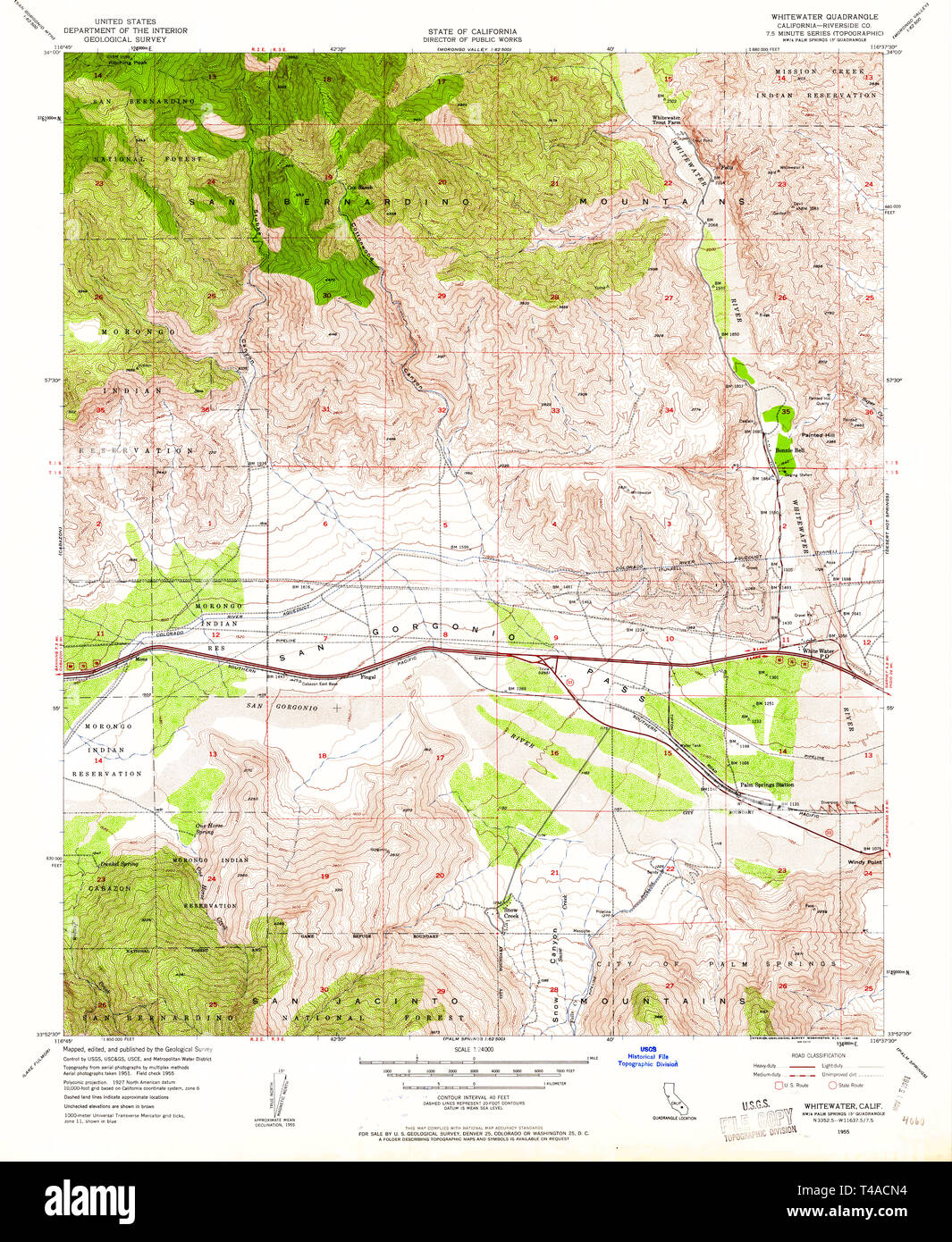 Map of whitewater hires stock photography and images Alamy