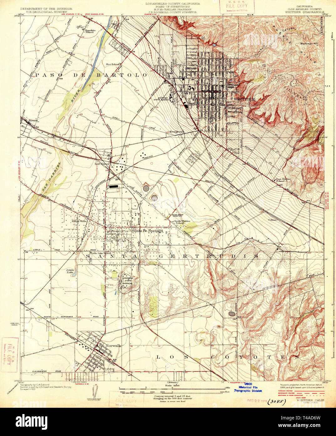 Map of California State, USA - Nations Online Project, image size:1073x1390
