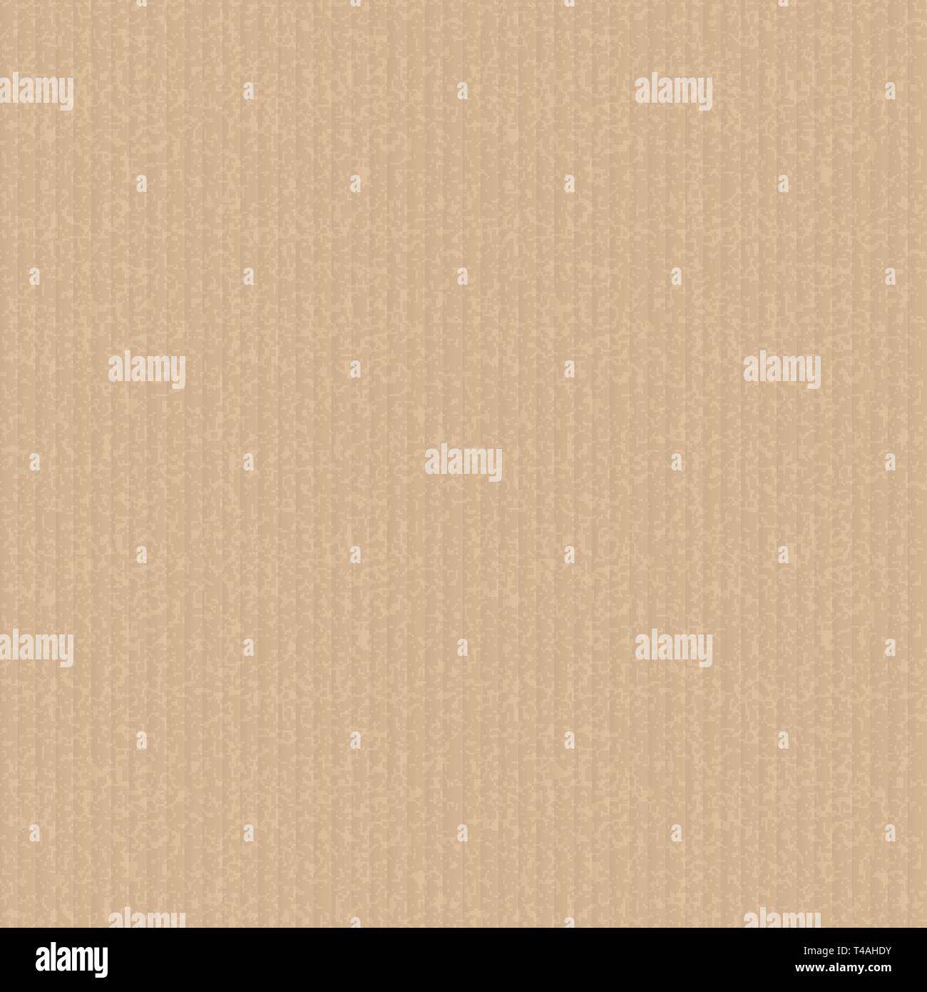 Cardboard texture material. Seamless wallpaper Vector illustration