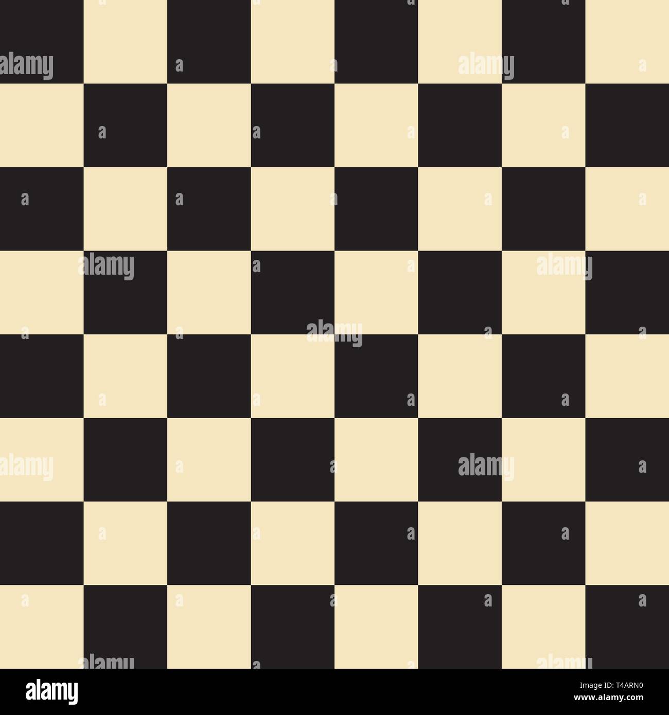 Vector chess field seamless pattern Stock Vector