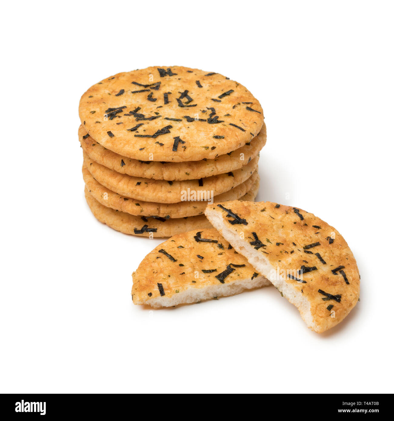 Japan Rice Crackers Cut Out Stock Images Pictures Alamy