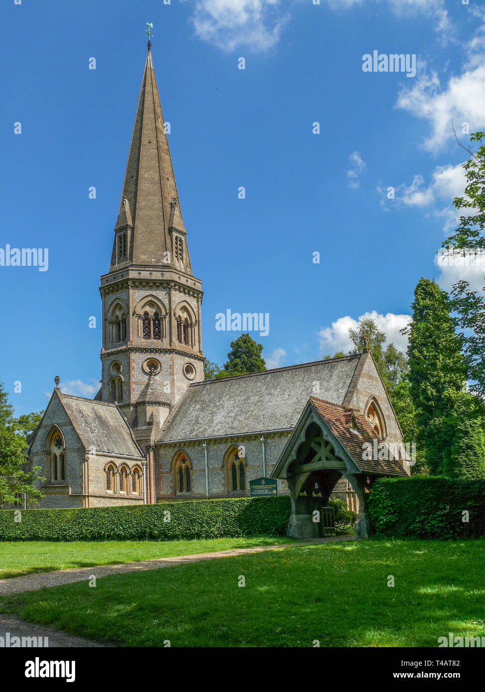 St Barnabas church, Ranmore, Dorking, Surrey Stock Photo Alamy