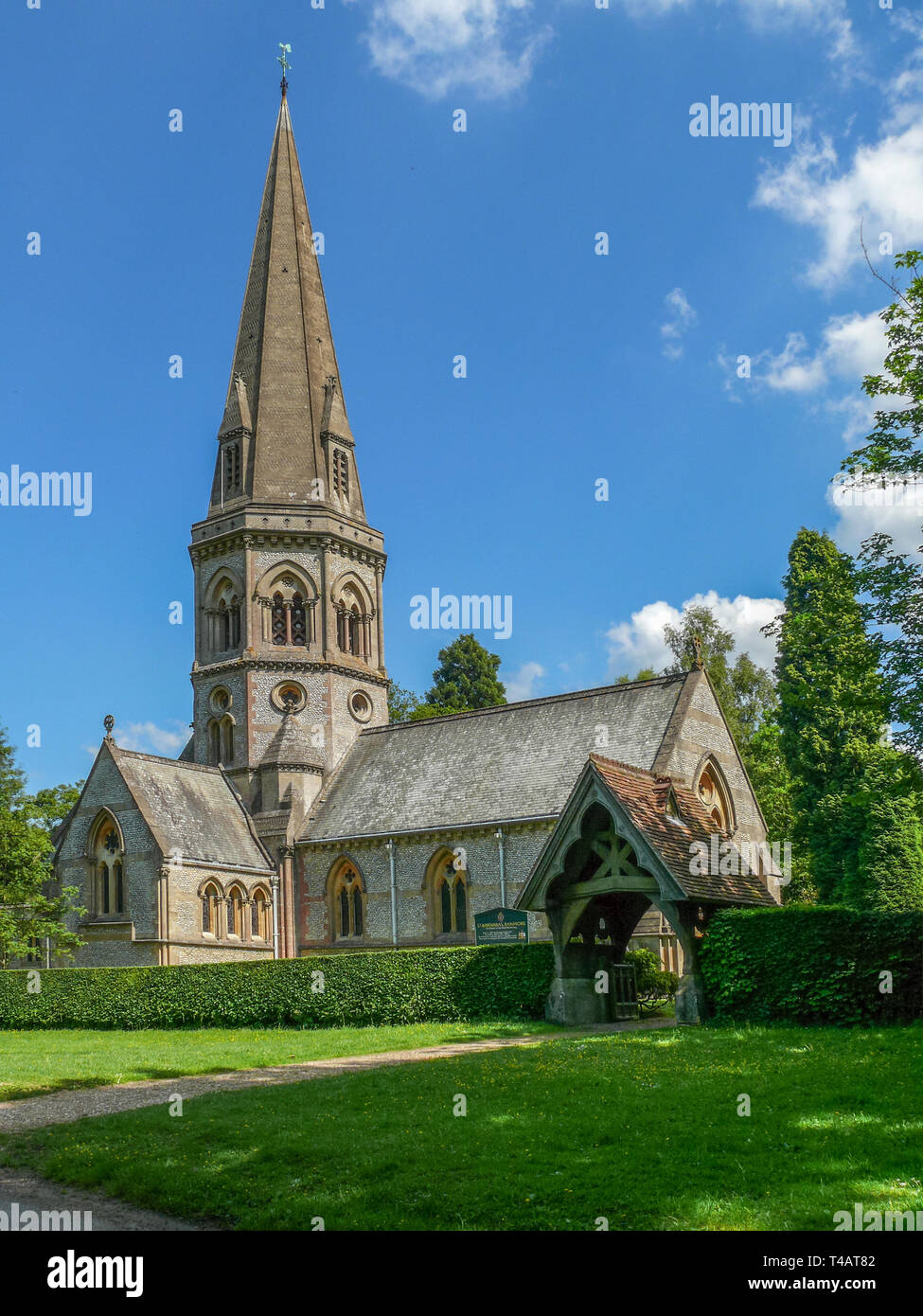 St Barnabas church, Ranmore, Dorking, Surrey Stock Photo
