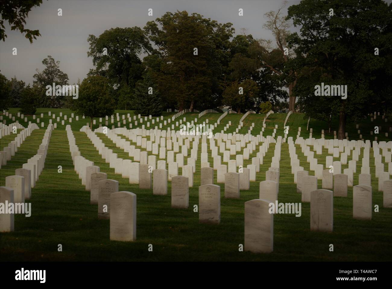 Arlington National Cemetery Stock Photo