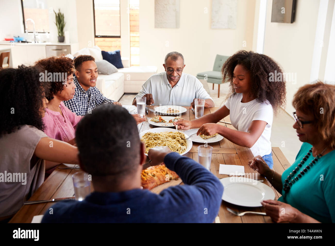 Black Family Dinner