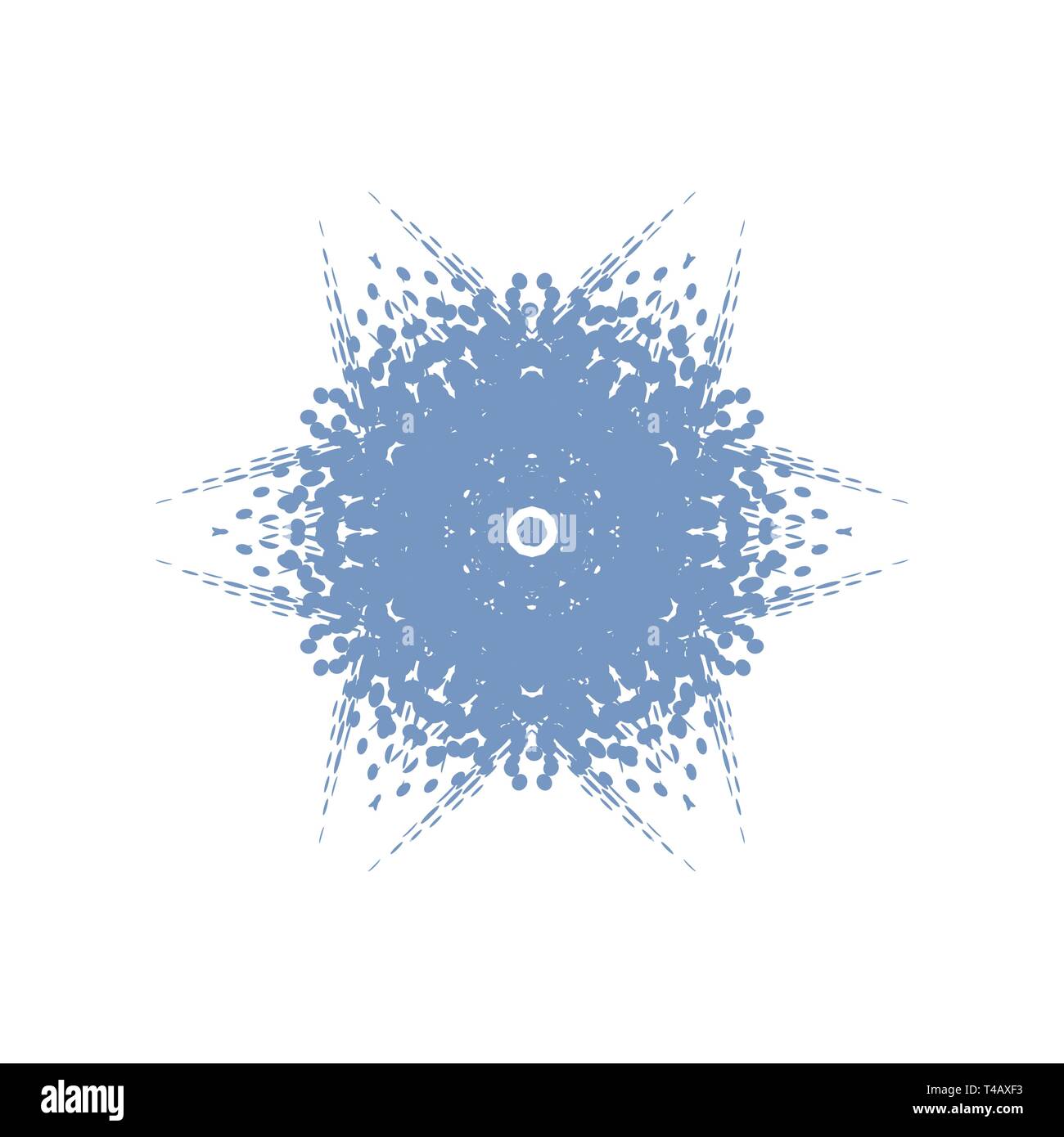 Grunge Isolated Snowflake Stock Vector Image & Art - Alamy