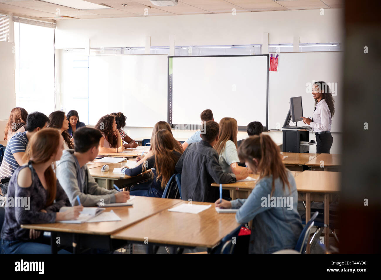 Asian girl teen whiteboard hi-res stock photography and images - Alamy