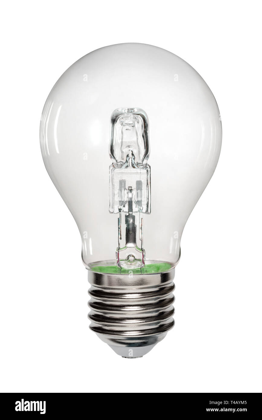 Halogen light bulb lamp Stock Photo