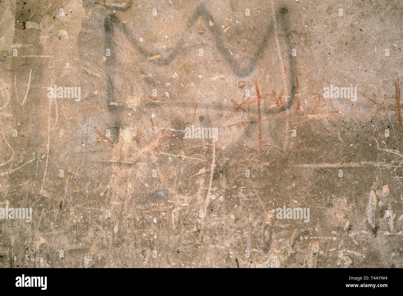 Concrete wall texture of weathered cement Stock Photo - Alamy