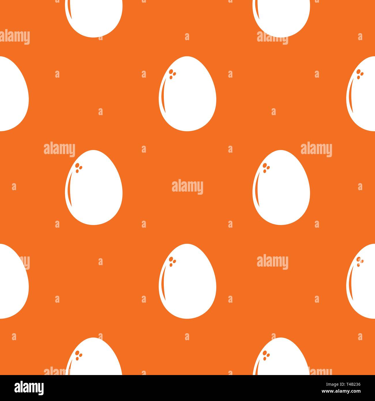 Egg pattern vector orange Stock Vector Image & Art - Alamy