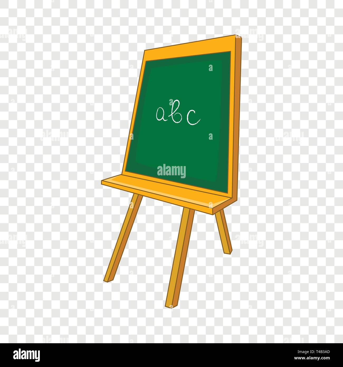 Green chalkboard icon, cartoon style Stock Vector Image & Art - Alamy