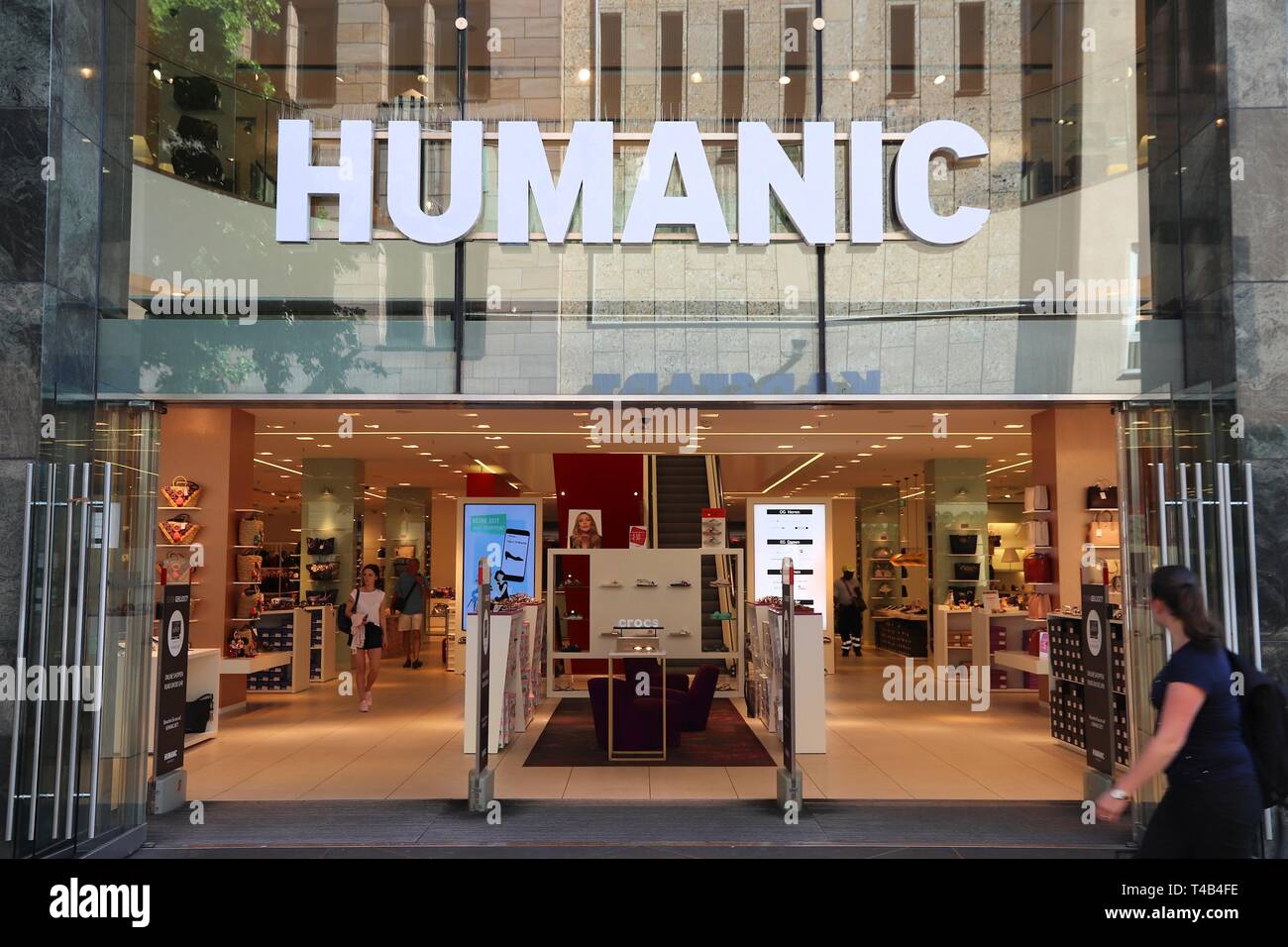 Humanic store Stock Photo - Alamy