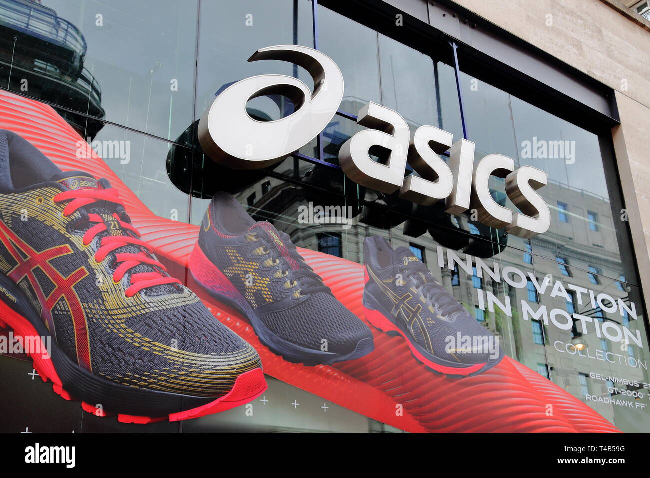 asics trainers london store