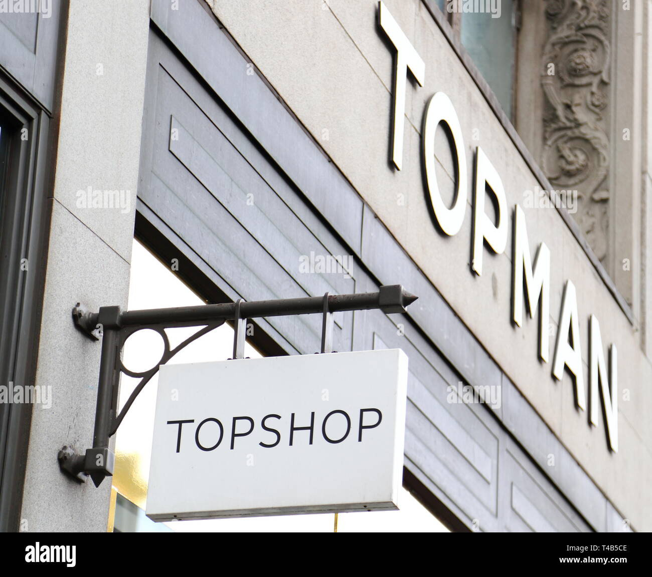 Topshop / Topman fashion store in Oxford Street, London, UK Stock Photo -  Alamy