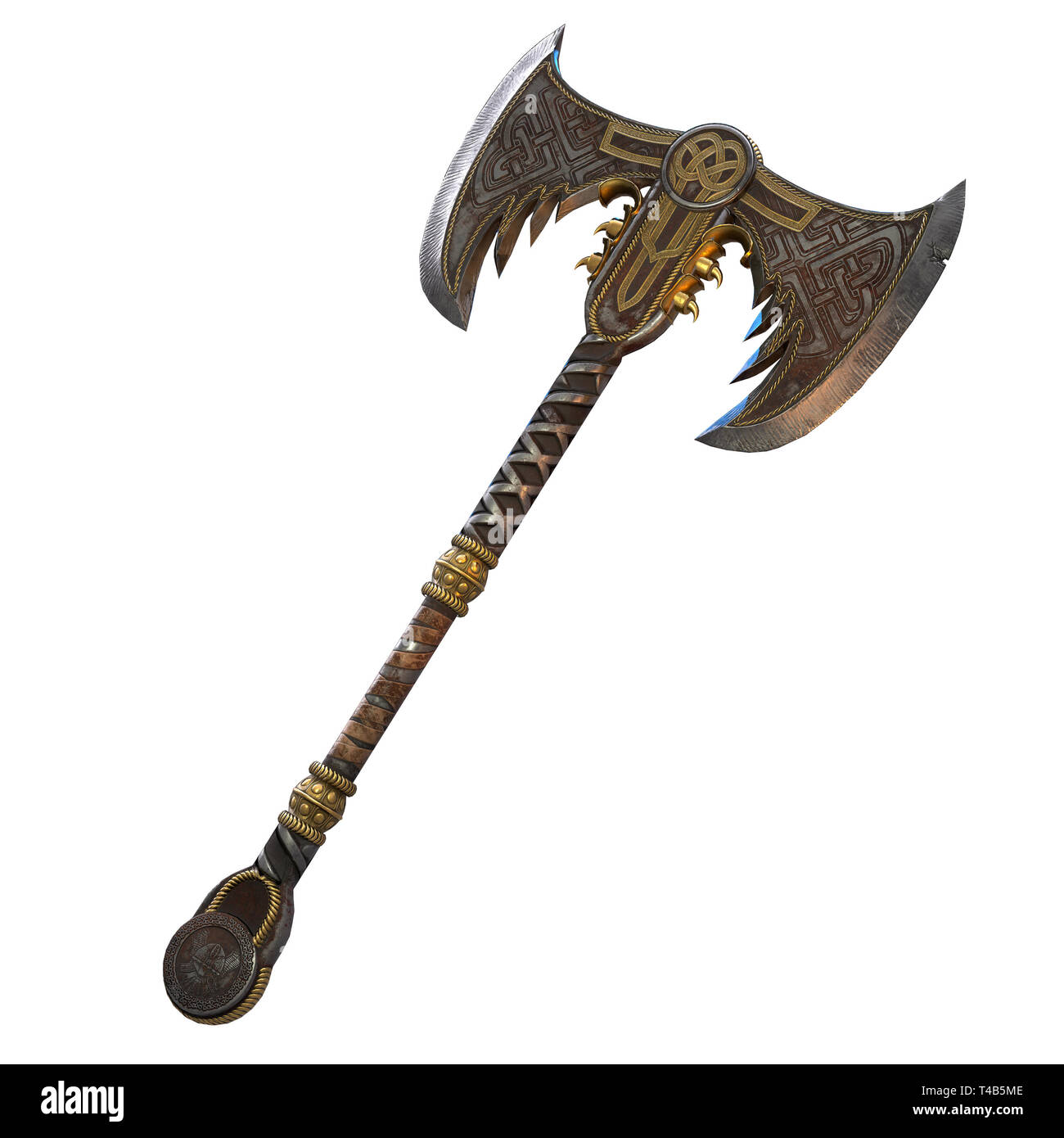 Two Handed Axe High Resolution Stock Photography And Images Alamy